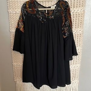 Boutique Bell Sleeve Dress